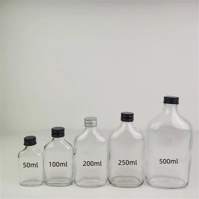 Άδειο γυάλινο μπουκάλι 50ml 100ml 200ml 250ml 500ml